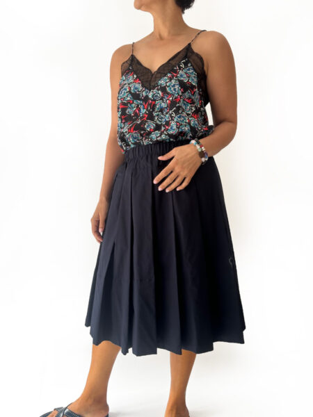 Short Pleated Skirt