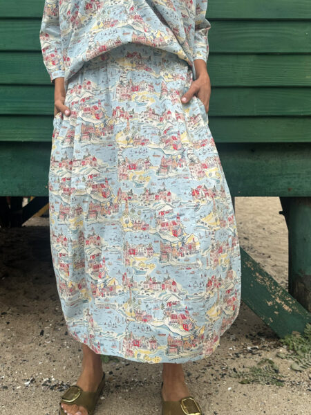 Atlantic Ocean Balloon Skirt