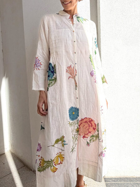 Champa linen dress
