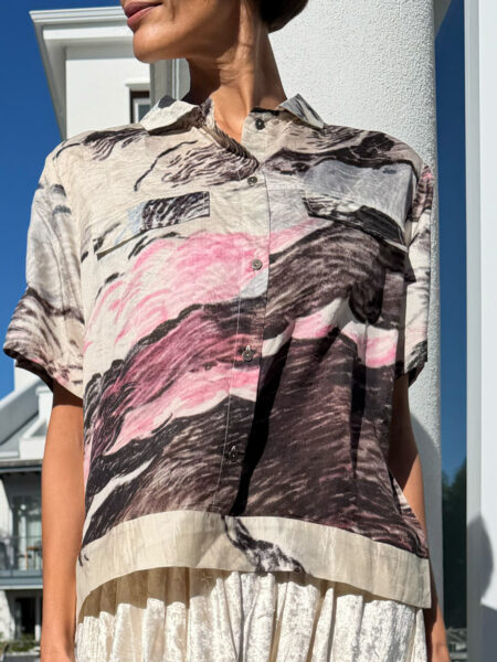 Alfie shirt passing clouds