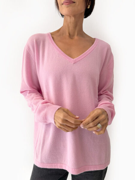 V neck sweater