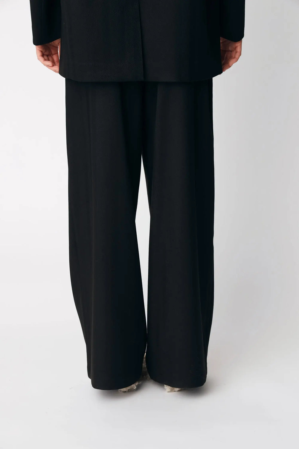 Mid Waist Loose Suiting Pant - Image 2